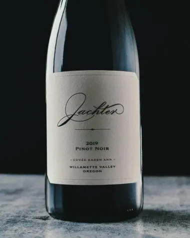 jachter family wines cuvee karen ann pinot noir 2019 bottle 819x1024 - Former Oregon car dealer gears up with Jachter Family Wines